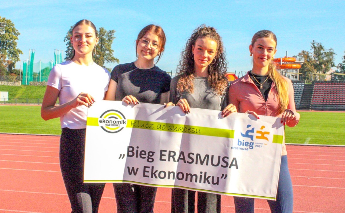VI Bieg Erasmusa w Ekonomiku – sportowa rywalizacja i integracja uczniów - Serwis informacyjny z Raciborza - naszraciborz.pl
