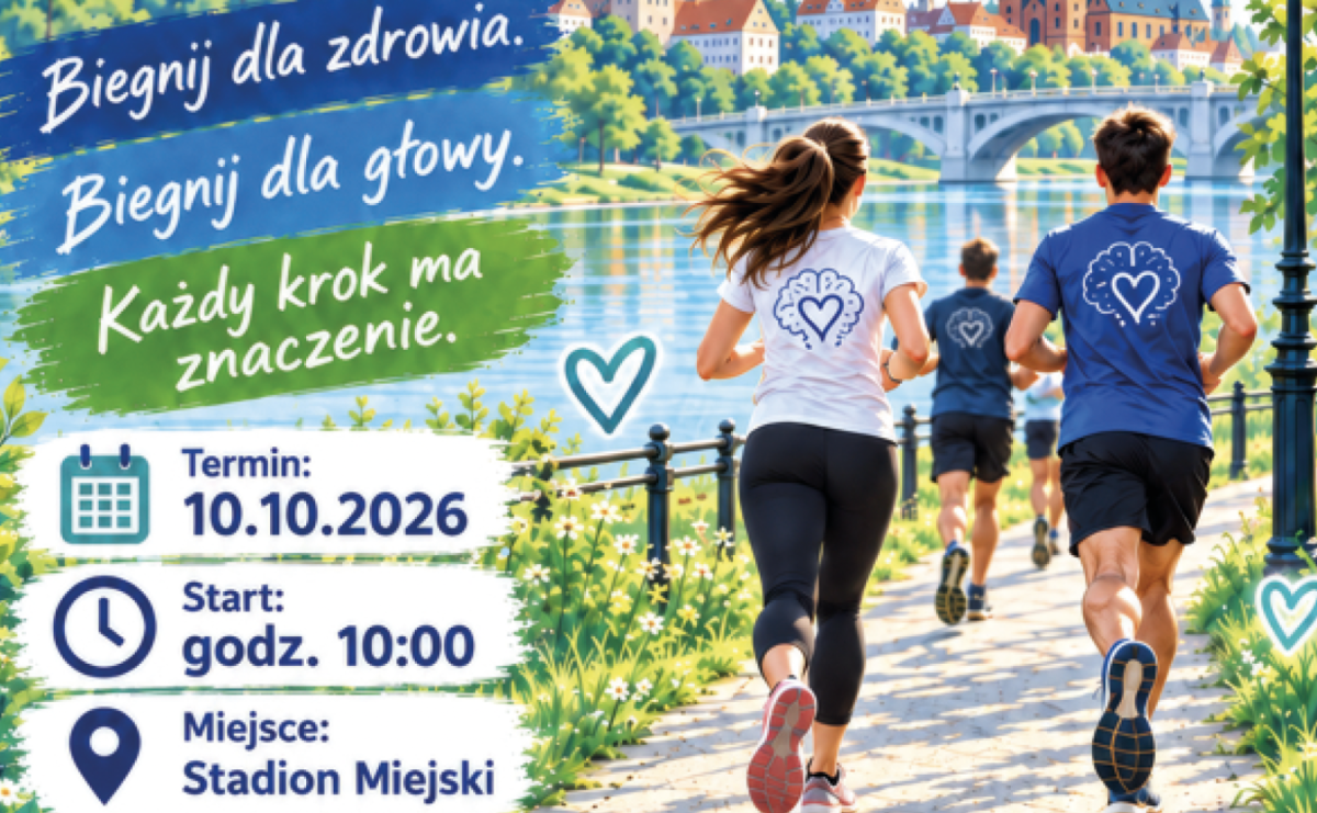 Bieg dla Zdrowia Psychicznego w Raciborzu. Każdy krok ma znaczenie - Serwis informacyjny z Raciborza - naszraciborz.pl