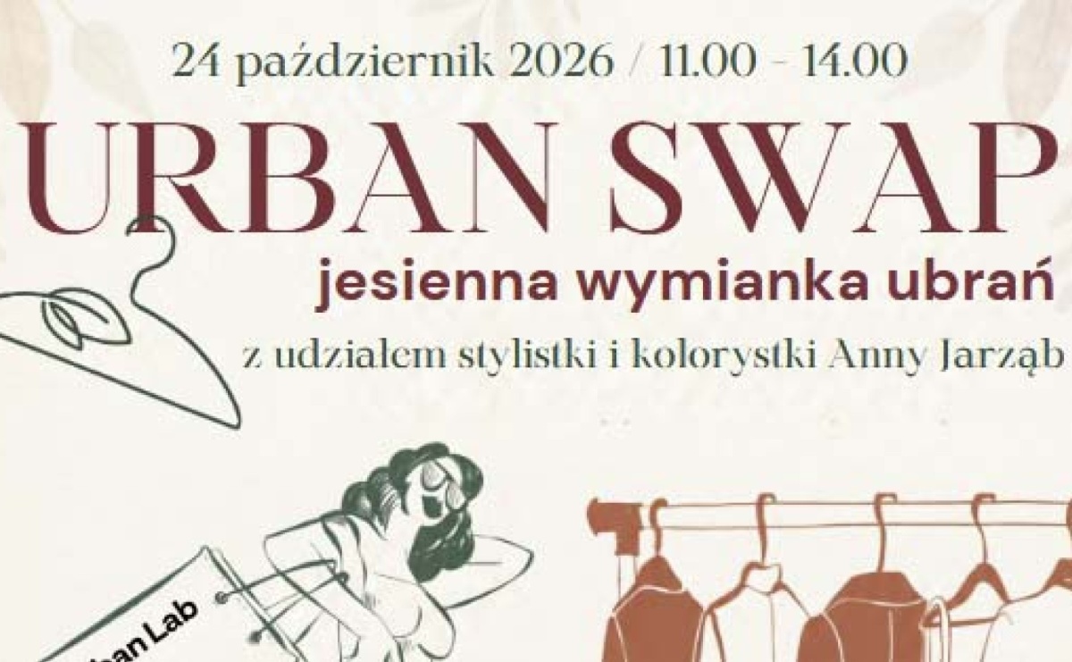 Jesienna edycja Urban Swap już jutro w Urban Labie! - Serwis informacyjny z Raciborza - naszraciborz.pl