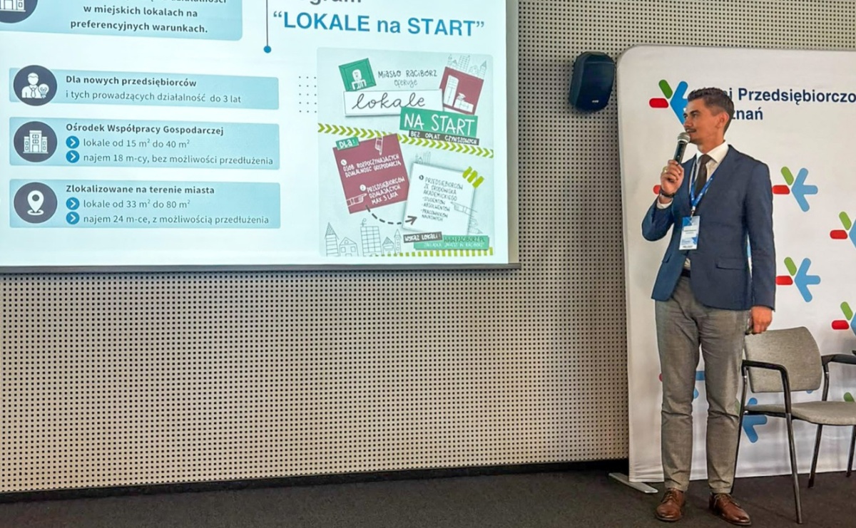 Racibórz promował program Lokale na start podczas Dni Przedsiębiorczości w Poznaniu - Serwis informacyjny z Raciborza - naszraciborz.pl