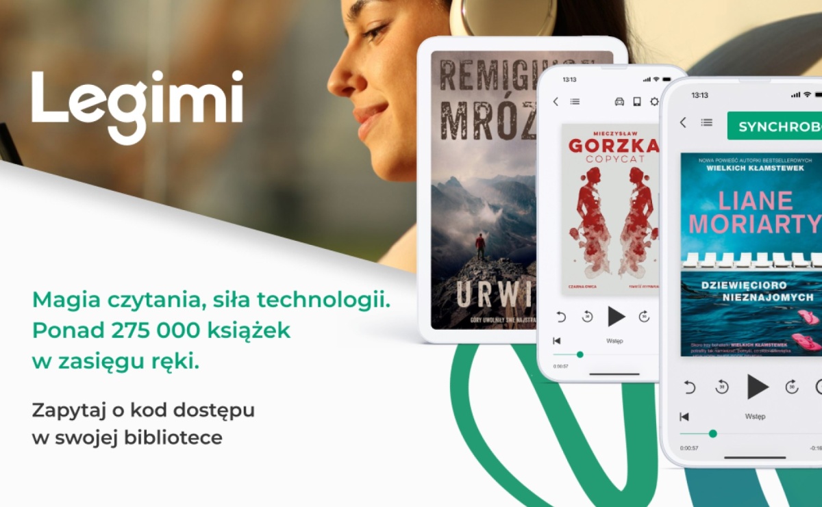 Kody czekają na czytelników! Legimi i Empik Go w Bibliotece w Raciborzu - Serwis informacyjny z Raciborza - naszraciborz.pl